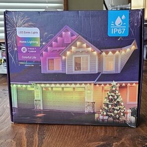 LED Eaves Lights - Year Round Home Lighting - Brand New